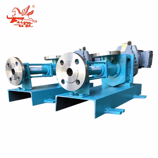 Bomba de tornillo simple G Bomba de cavidad progresiva Bomba de tornillo excéntrica utilizada para aguas residuales, aceite de alimentos, bomba de tornillo Nemo similar Bomba PCP