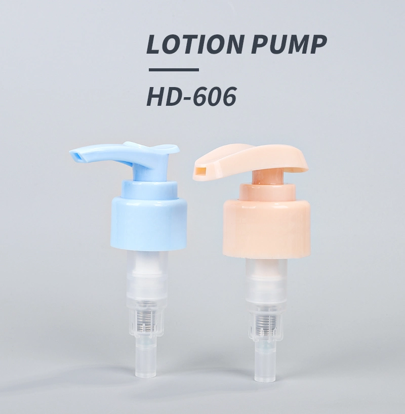 High Quality Plastic Screw Lock Lotion Dispenser Pump