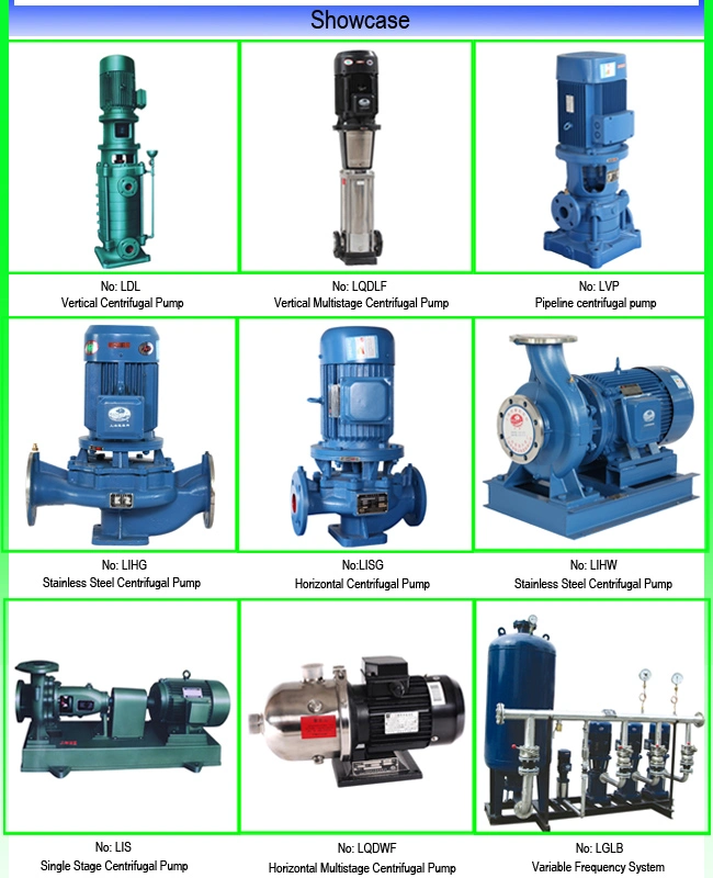 High Pressure Stainless Steel Pump Vertical Multistage Water Centrifugal Pump