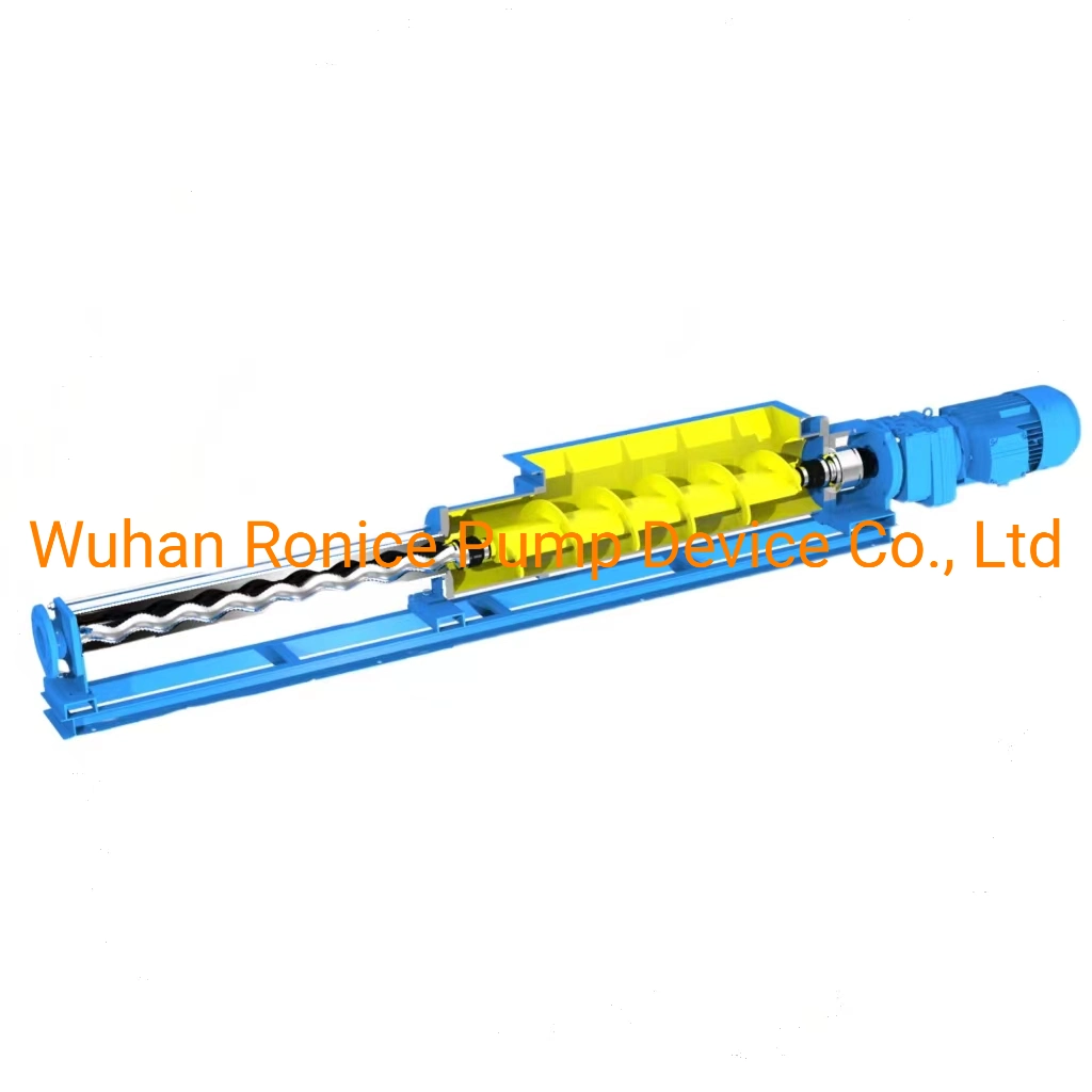 Open Hopper Single Screw Pump, The Size of The Opening Can Be Adjusted