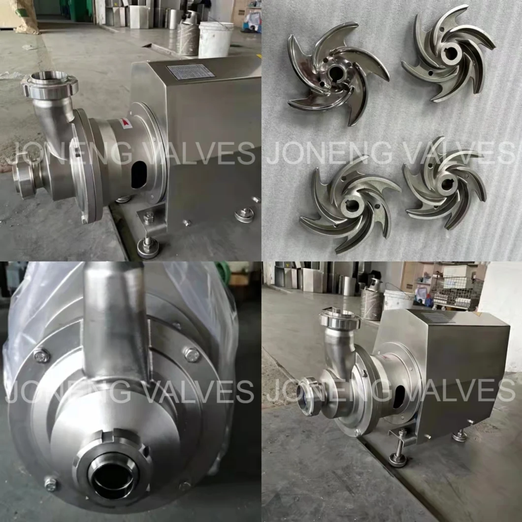 Stainless Steel Sanitary Milk Liquid Rotary Rotor Lobe Pump, CIP Self Priming Liquid-Ring Pump, Screw Pump, Emulsion Pump, Centrifugal Water Pump